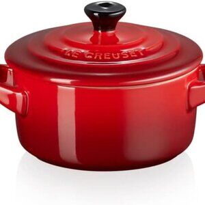 Le Creuset Petite Round Casserole - Stoneware - Cherry red